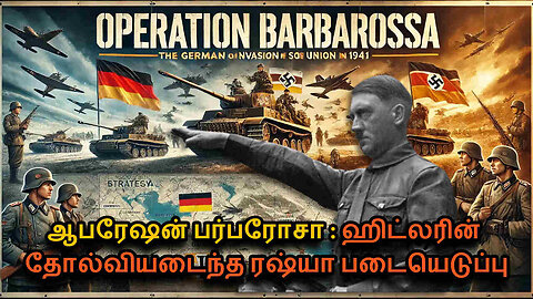 Operation Barbarossa in Tamil | Hitler's Failed Invasion of Russia Explained