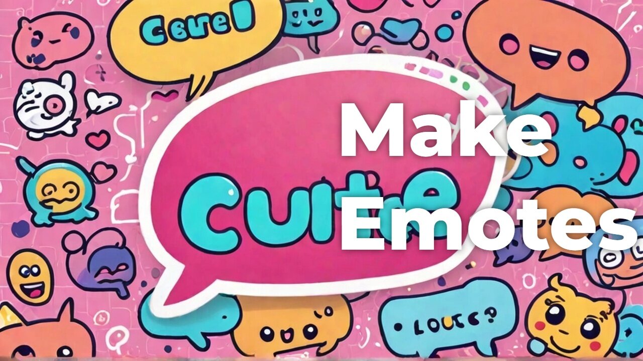CUTENESS OVERLOAD! I Turned a Bubble Chat Bot into Adorable Emotes!