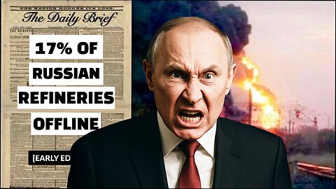 Ukraine's 'Blowtorch' Strategy is Melting Russia's Refineries