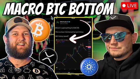 Massive Bitcoin Bottom! Most Important Level for Crypto