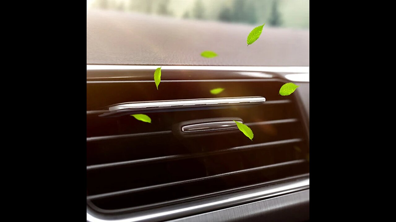 Car Air Freshener, with Air Vent Clip and Changeable Scents