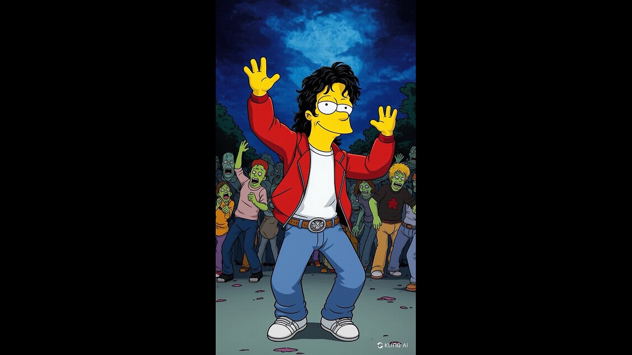 Bart simpsons thriller