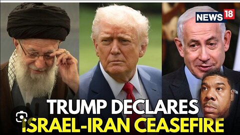 IRAN and ISRAEL have agreed to a CEASE FIRE