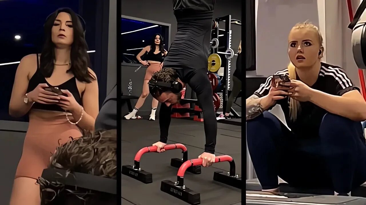 đŸ”¥Scaring People in The Gym With Calisthenics #113