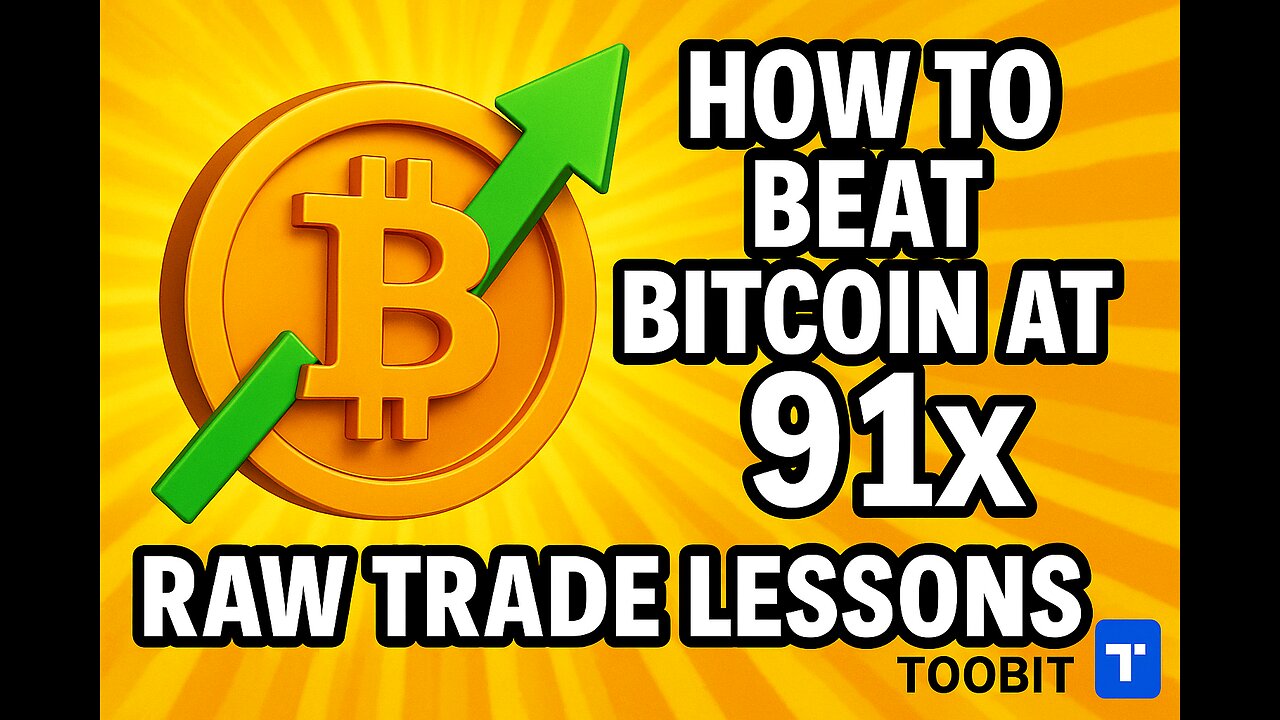 How To Calmly Trade 91x Bitcoin and Win On Toobit Exchange!
