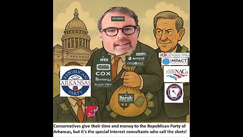 Conservatives donate time & money to Republicans, but special interest consultants call the shots