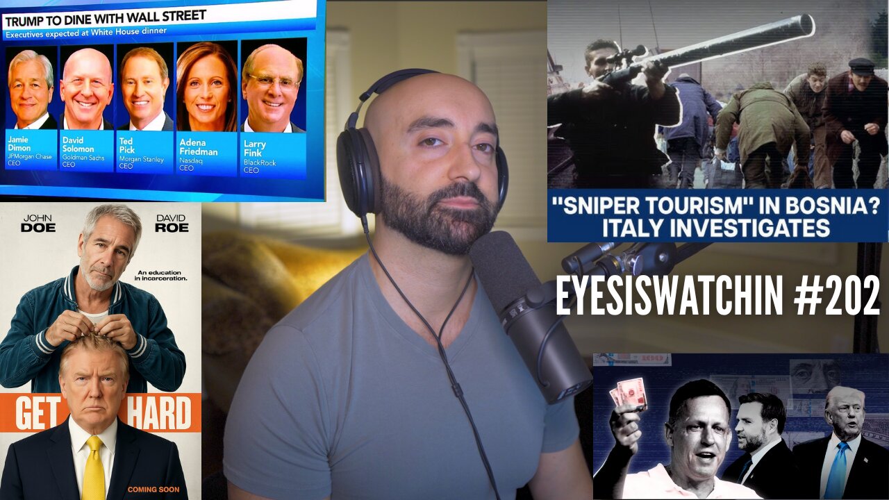 EyesIsWatchin #202 – The Hunt: Epstein’s Network, Human Safaris & Digital Gods