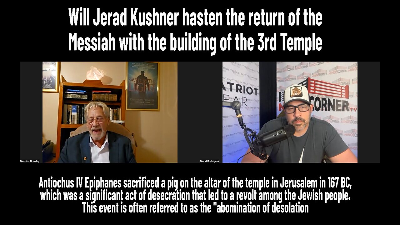 Will Jerad Kushner hasten the return of the Messiah with the building of the 3rd Temple