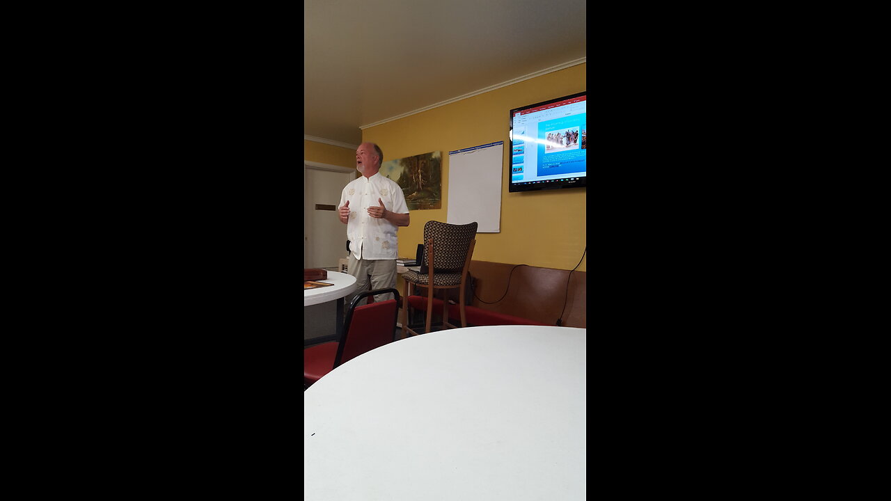 Sunday School teaching Timothy Sauder