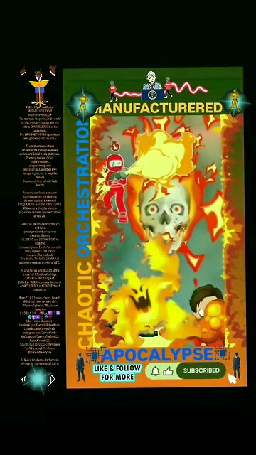 ▪︎MANUFACTURERED APOCALYPSE/CHAOS ORCHESTRATED▪︎