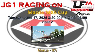 JG1 RACING on LFM - Mazda MX5 - Monza - ITA - Split 2