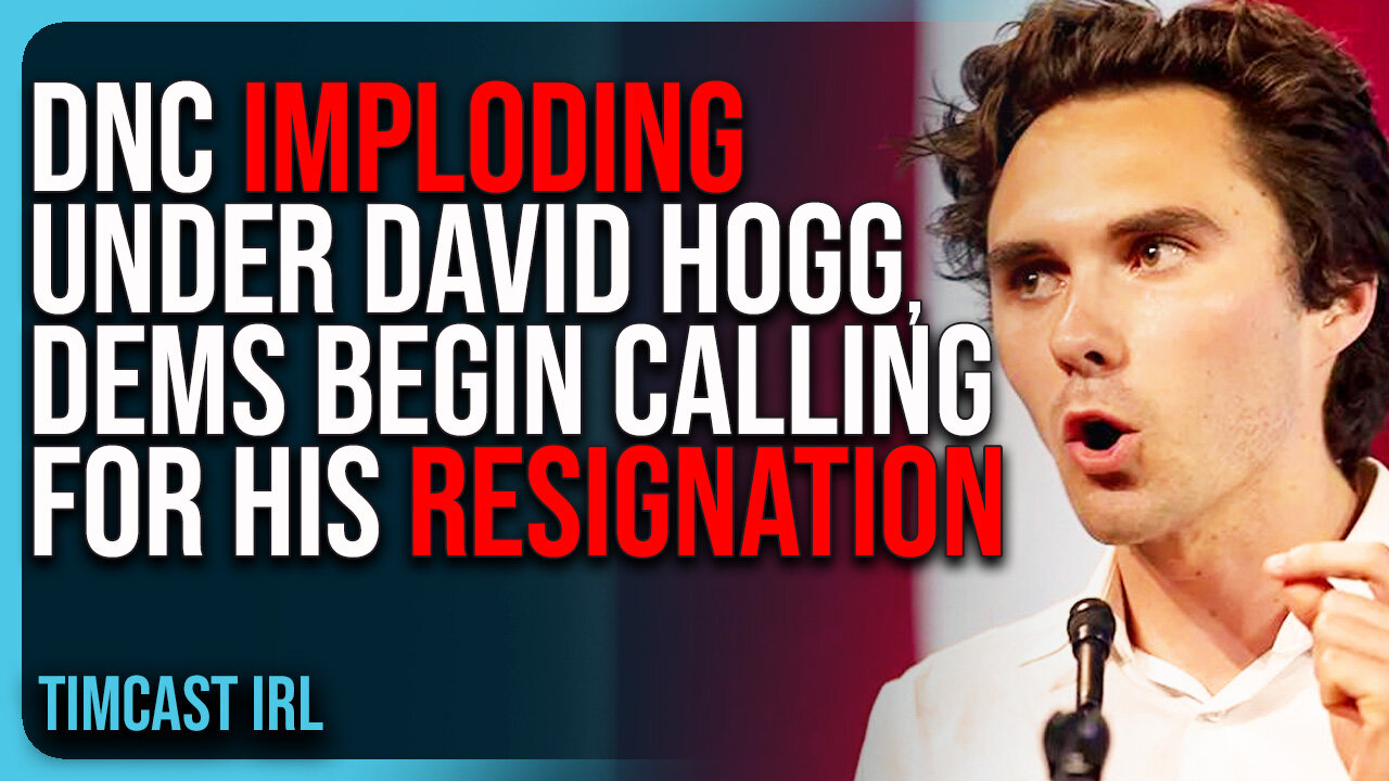 DNC IMPLODING Under David Hogg, Democrats Begin Calling For Him To RESIGN