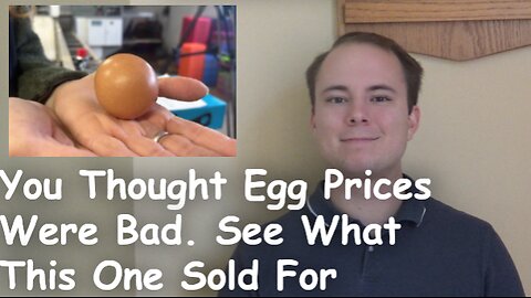 You Thought Egg Prices Were Bad. See What This One Sold For