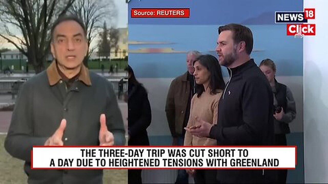 Tensions Rise As VP JD Vance's Greenland Visit Sparks Diplomatic Fallout _ Donald Trump _ N18G