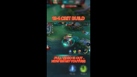 19-1 Crit build! #mobilelegends #moba #zilong #critbuild