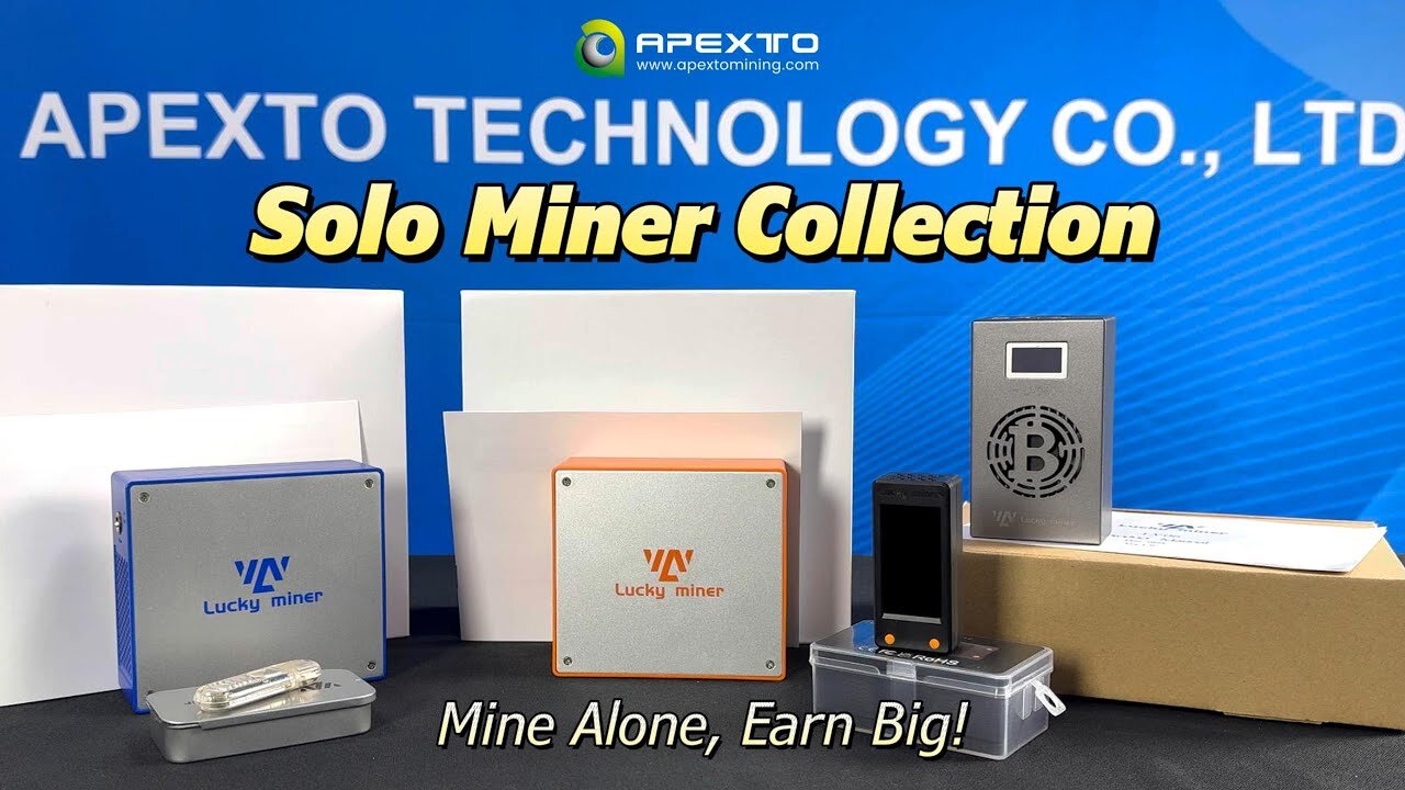 Discover Lucky Miner’s Solo Miners – The Perfect Way to Mine Crypto!