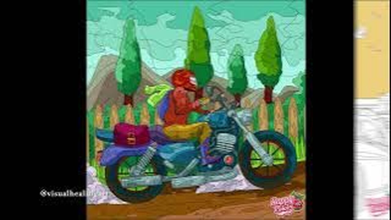 Relax, Recharge, Reflect with the Happy Color app. Vehicles