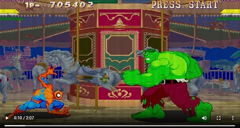 Spiderman vs Hulk