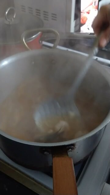 Mommy Ching Ching is cooking