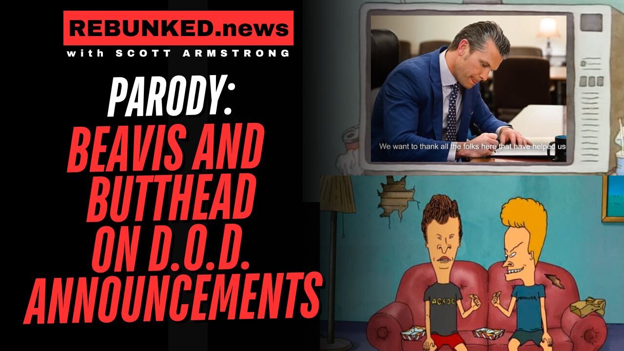 PARODY: Beavis and Butthead on D.O.D. Announcement