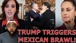 Mexico Senate BREAKS OUT INTO BRAWL Over 'TRAITOR' BEGGING Trump To Deploy Military To Fight Cartels