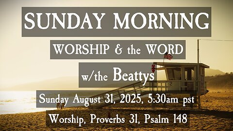 🌞 SUNDAY MORNING ✝️