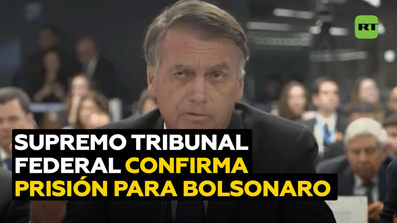 Supremo Tribunal Federal ratifica la condena a prisión contra Bolsonaro por intento golpista