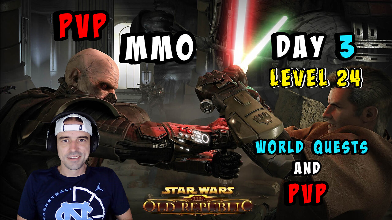 🔴LIVE - DAY 3 - FIRST TIME PLAYING MY FAVORITE GAME IN 10 YEARS - SWTOR NEW ACCOUNT - PVP MMO