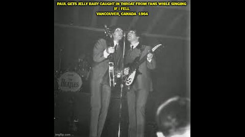 If i fell (Paul chokes on jelly bean)