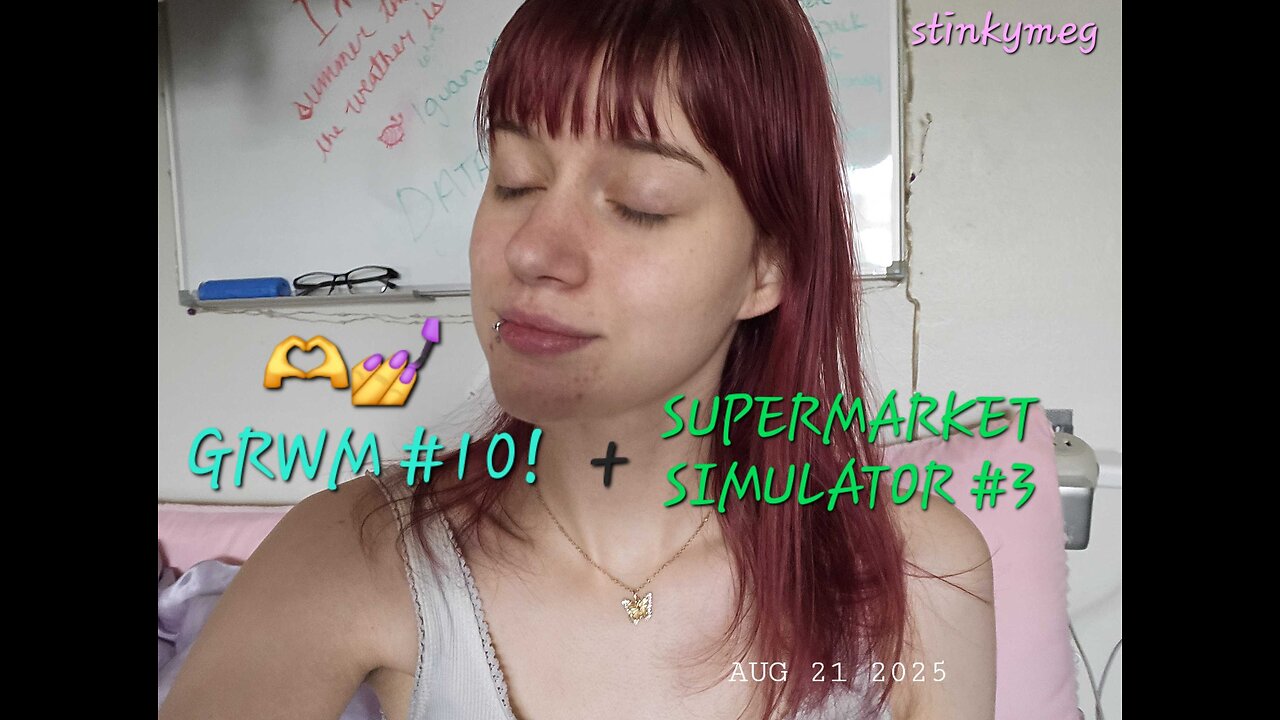 GRWM #10!!! + SUPERMARKET SIMULATOR #3
