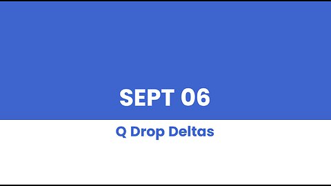 Q DROP DELTAS SEPT 06