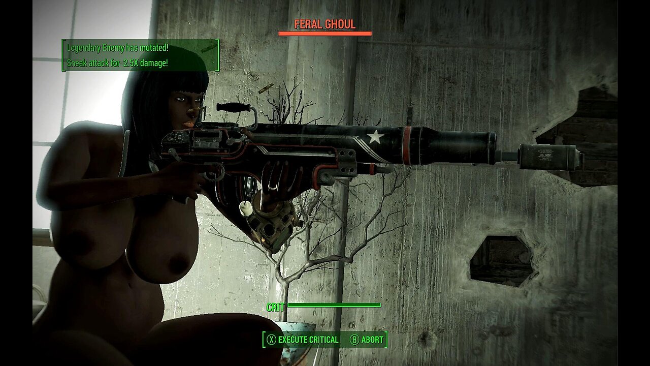 Fallout 4 Naked minutemen mission Greentop nursery Busty Boobs Breast Expansion