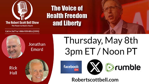 Jonathan Emord, Trump Taps Casey Means, Supplement Smear Debunked, Rick Hill, 50 Year Cancer Survivor - The RSB Show 5-8-25