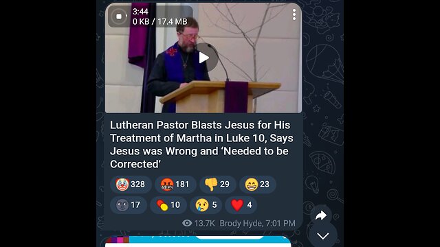 News Shorts: Pastor says Jesus was Wrong