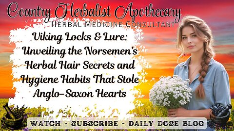 Viking Locks & Lure: Unveiling the Norsemen’s Herbal Hair Secrets and Hygiene Habits