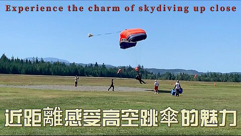 Experience the charm of skydiving up close
