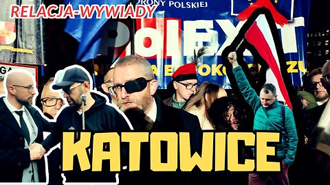 Grzegorz BRAUN - Marsz Gwiaździsty i Manifestacja NSZZ „Solidarność＂ Katowice (04.11.2025)