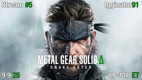Metal Gear Solid 3 Remake | Stealth Only Run!