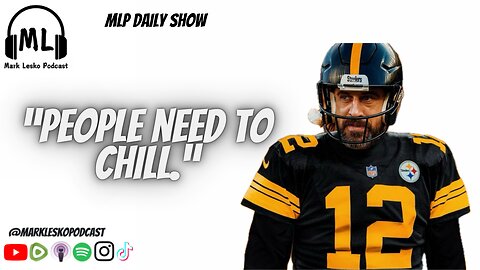 Aaron Rodgers to the Steelers? || Mark Lesko Pod Daily Show #nfl #steelers #nflfreeagency