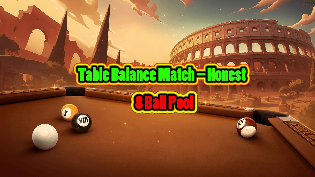 🎱 Table Balance Match – Honest Pool Game 8 Ball Pool