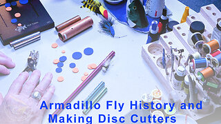 Fly Tying Supplement - Armadillo Fly Disc Cutters and History