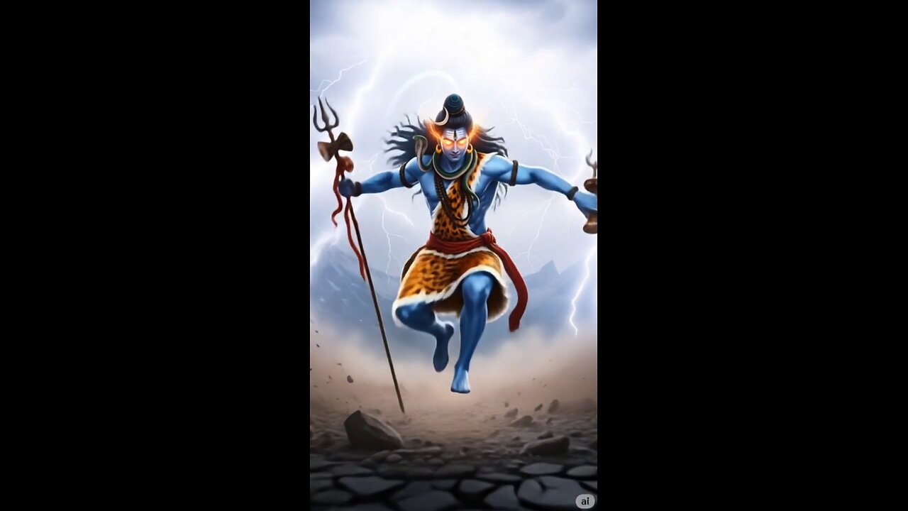 "Lord Shiva Tandav Dance | Mahakal’s Cosmic Dance of Creation & Destruction"