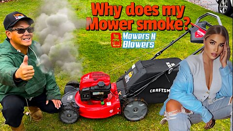Why does your lawnmower smoke? Easy fix or catastrophic reason? What are the causes of smoking?