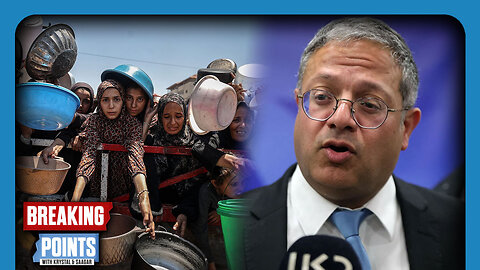 'SHELLS NOT FOOD': Israeli Minister Demands STARVATION Policy