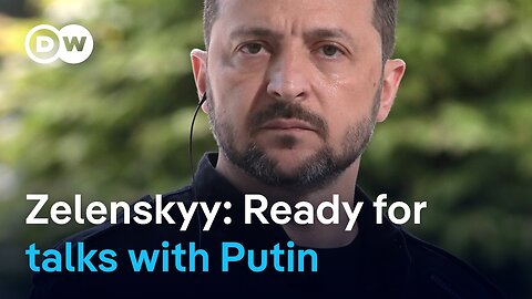 Ukraine: Zelenskyy willing to meet Putin in Turkey | DW News