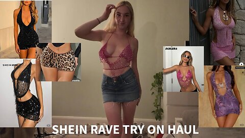 Arina's SHEIN RAVE TRY ON HAUL 7 July 4K HD