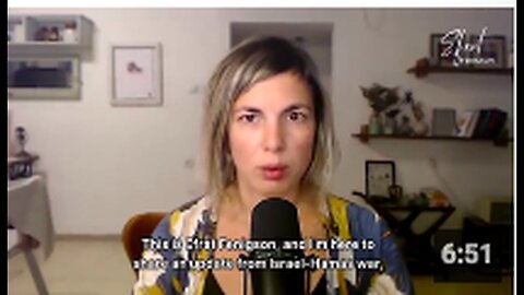 "Efrat Fenigson, Israeli Journalist, Claims 'Something Is Very Wrong Here'"