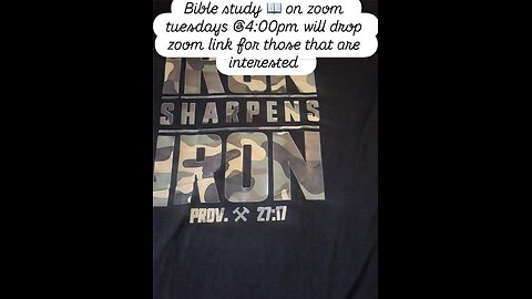 Iron sharpens iron study : for whom he hath sent you believe not