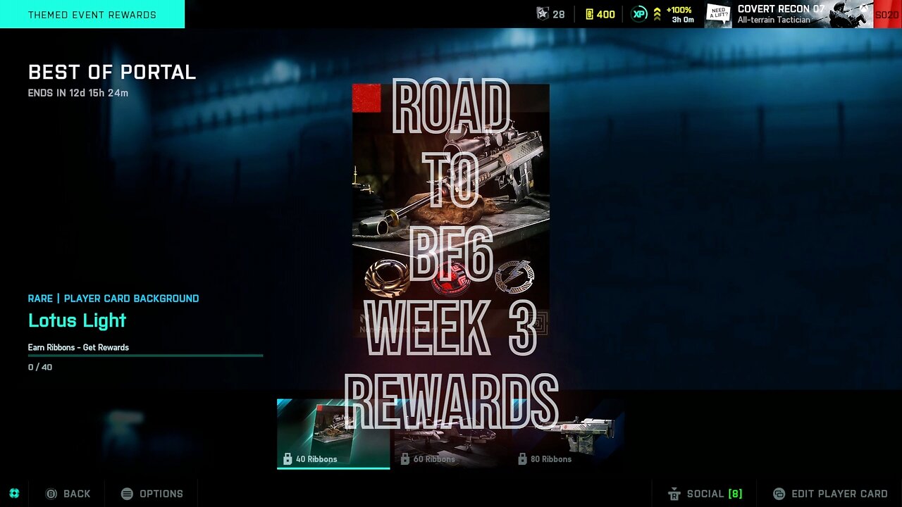 BF2042: Road to Battlefield 6 Week 3 Rewards