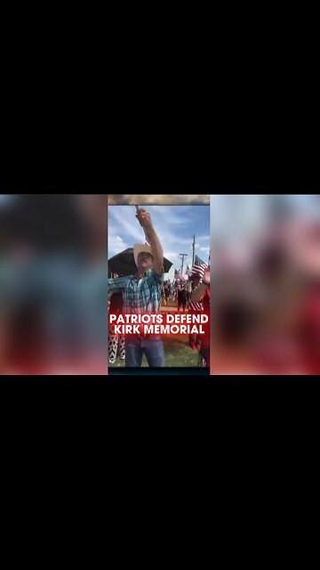 Harrison Smith: MAGA Patriots Defend Charlie Kirk Memorial From Insane Leftist - 9/15/25